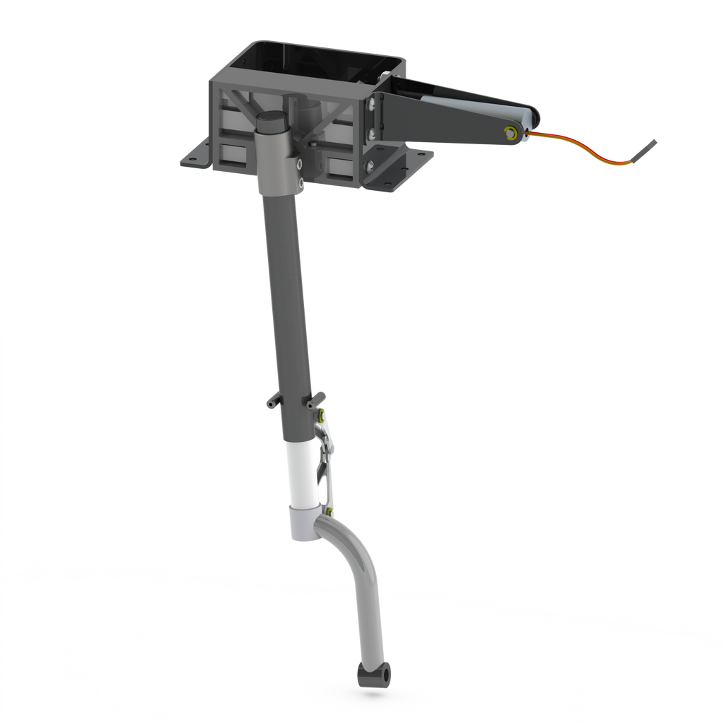 #145-5E   P-51 Electric Main Retracts 5" Offset Wheel