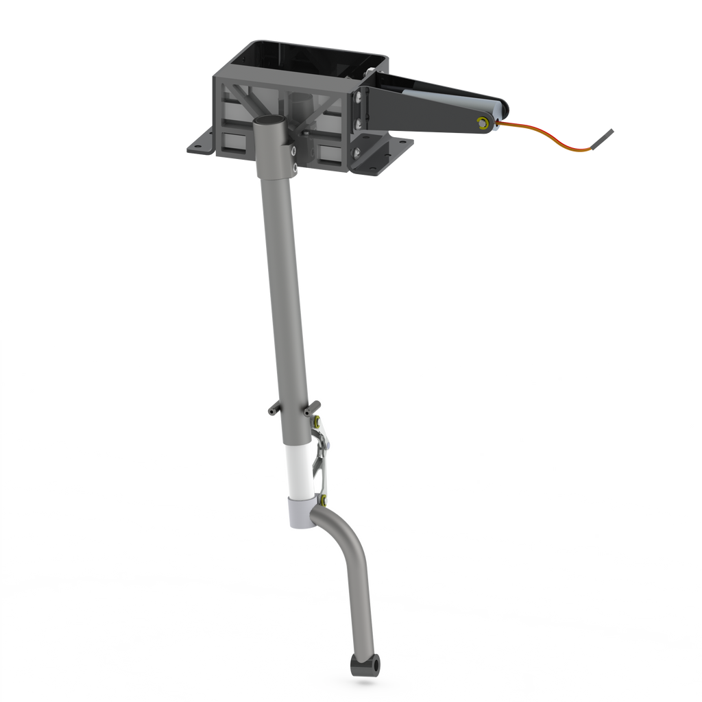 #145-6E   P-51 Electric Main Retracts 6" Offset Wheel