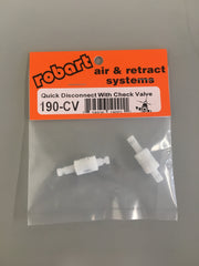 #190-CV   Air-Line Quick Disconnects with Check Valve