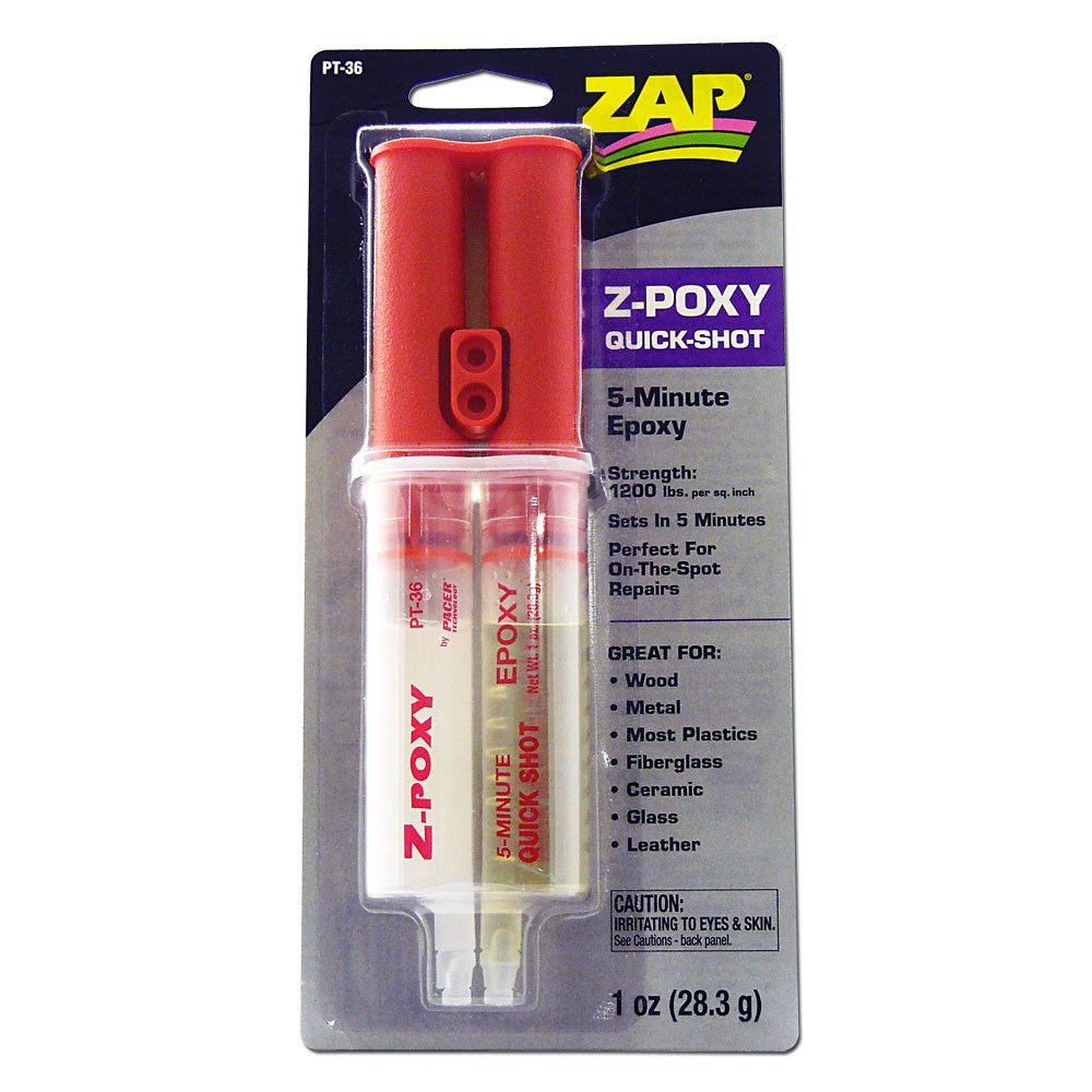 #PT-36   1 oz. Zap 5 Minute Quick Shot Syringe