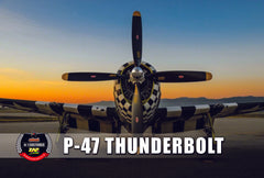 Vintage P-47 Thunderbolt Rug