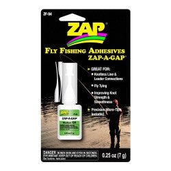 Zap Glue>Fly Fishing Adhesives