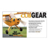 #690B   1/4 Scale Balsa USA Piper Cub Landing Gear
