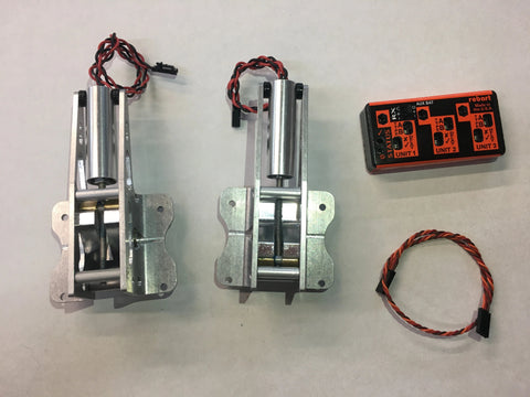 Retracts>By Aircraft Weight>20 - 55lbs>OEM Retract Sets>Electric