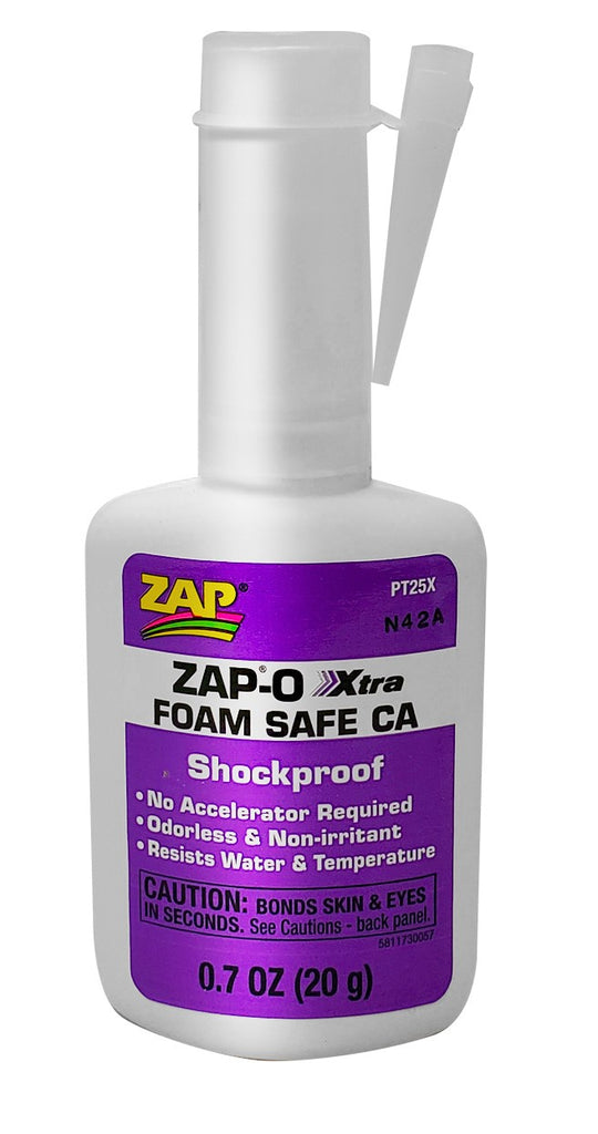 #PT-25X   0.7 oz. ZAP-O XTRA FOAM SAFE CA