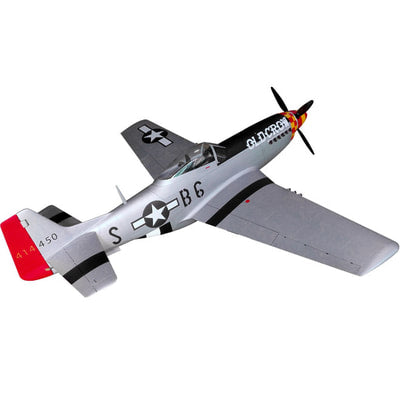 Top RC P-51D Mustang Scale RC Plane 89" - OLD CROW