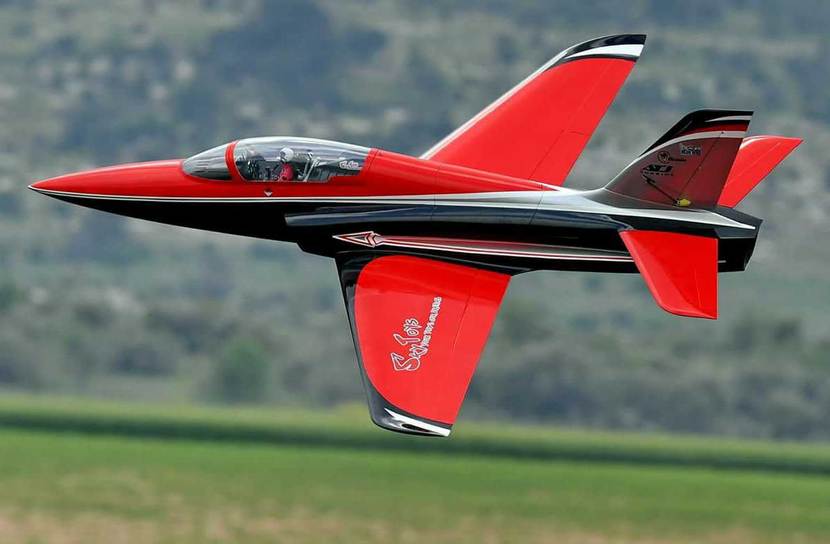 Top RC Odyssey Sport Jet 91'' Red and Black